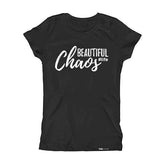 Load image into Gallery viewer, Beautiful Chaos life Kids, Girls, Teen Short Sleeve T-shirt