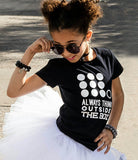 Load image into Gallery viewer, ALWAYS THINK OUTSIDE THE BOX Kind, Boys, Girls, Teen Short Sleeve T-shirt