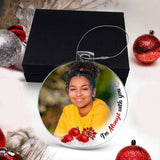 Load image into Gallery viewer, Always With You Red Crystal Memorial Ornament