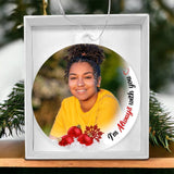 Load image into Gallery viewer, Always With You Red Crystal Memorial Ornament