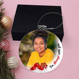 Load image into Gallery viewer, Always With You Red Crystal Memorial Ornament