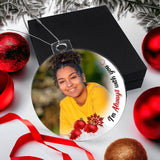 Load image into Gallery viewer, Always With You Red Crystal Memorial Ornament